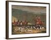 'Francis Duckenfield Astley, Esq., and his Harriers', c19th century-Richard Woodman-Framed Giclee Print