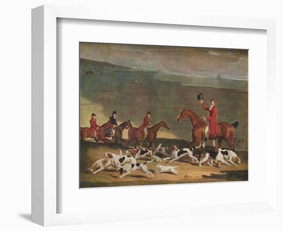 'Francis Duckenfield Astley, Esq., and his Harriers', c19th century-Richard Woodman-Framed Giclee Print