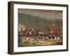 'Francis Duckenfield Astley, Esq., and his Harriers', c19th century-Richard Woodman-Framed Giclee Print