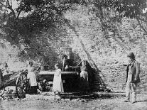 The Spout', a Well and Drinking Trough on the Lismore Estate, Ireland, C.1855-Francis Edmund Currey-Giclee Print