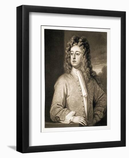 Francis Godolphin, Earl of Godolphin, Pub. 1902-Godfrey Kneller-Framed Giclee Print