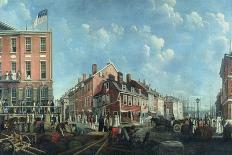 Tontine Coffee House, C.1797-Francis Guy-Stretched Canvas