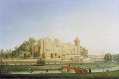 Warwick Castle, c.1764-Francis Harding-Stretched Canvas