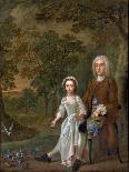 William Ellis and His Daughter Elizabeth, C.1745-Francis Hayman-Giclee Print