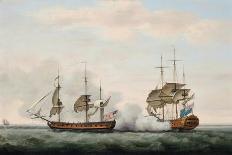 Three Hudson Bay Ships in the Thames-Francis Holman-Giclee Print
