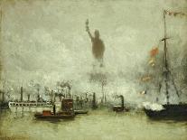 The Statue of Liberty-Francis Hopkinson Smith-Mounted Giclee Print