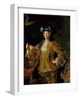 Francis I (1708-65) Holy Roman Emperor and Husband of Empress Maria Theresa of Austria (1717-80)-Martin van Meytens-Framed Giclee Print