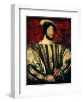 Francis I, c.1525, 1494-1547 King of France-Jean Clouet-Framed Giclee Print