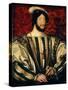 Francis I, c.1525, 1494-1547 King of France-Jean Clouet-Stretched Canvas