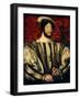 Francis I, c.1525, 1494-1547 King of France-Jean Clouet-Framed Giclee Print