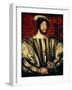 Francis I, c.1525, 1494-1547 King of France-Jean Clouet-Framed Giclee Print