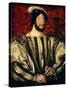 Francis I, c.1525, 1494-1547 King of France-Jean Clouet-Stretched Canvas