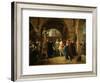 Francis I in the Studio of Benvenuto Cellini, 1837-Francesco Podesti-Framed Giclee Print