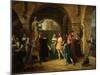 Francis I in the Studio of Benvenuto Cellini, 1837-Francesco Podesti-Mounted Giclee Print