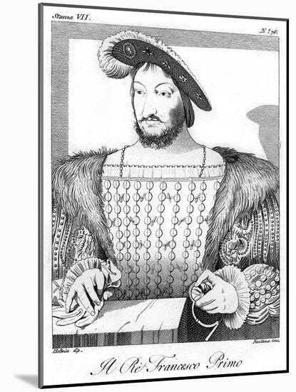 Francis I, King of France-Fontana-Mounted Giclee Print