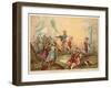 Francis I of France at the Battle of Marignano, 1515-Alexandre Evariste Fragonard-Framed Giclee Print