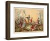 Francis I of France at the Battle of Marignano, 1515-Alexandre Evariste Fragonard-Framed Giclee Print