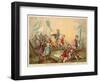 Francis I of France at the Battle of Marignano, 1515-Alexandre Evariste Fragonard-Framed Giclee Print