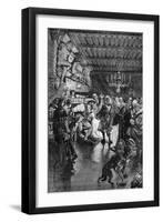 Francis I of France Recives a Mirror from the Venetian Ambassador, 1515-1547 (1882-188)-Ruesnel-Framed Giclee Print