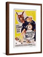 Francis in the Navy-null-Framed Art Print