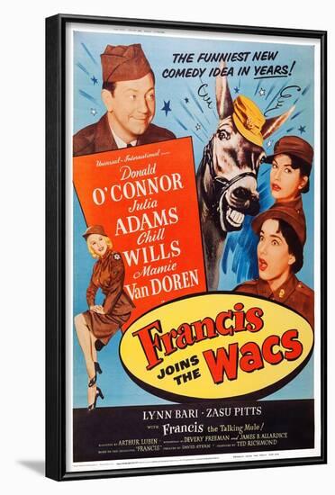 Francis Joins the Wacs-null-Framed Art Print