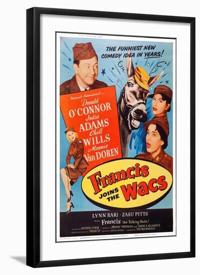 Francis Joins the Wacs-null-Framed Art Print