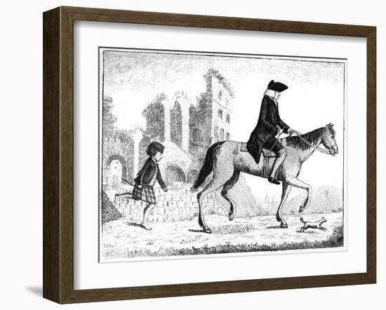 Francis Lord Gardenstone-John Kay-Framed Art Print