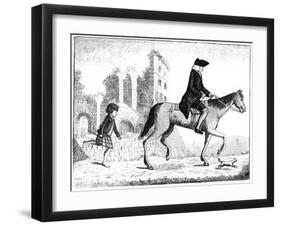 Francis Lord Gardenstone-John Kay-Framed Art Print