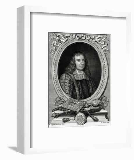 Francis Lord Guilford-D Loggan-Framed Art Print