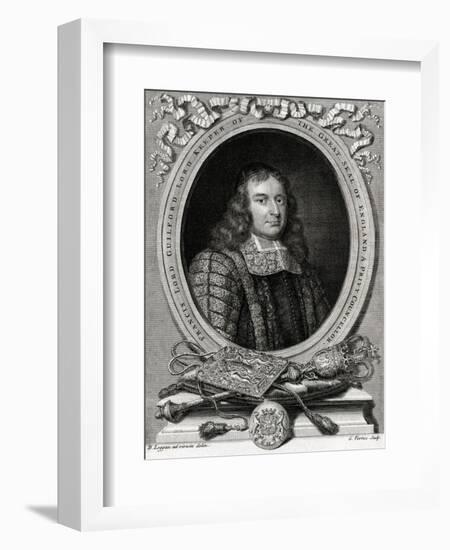 Francis Lord Guilford-D Loggan-Framed Art Print