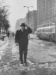 Coach Murray Warmath, Minnesota- Iowa Game, Minneapolis, Minnesota, November 1960-Francis Miller-Photographic Print