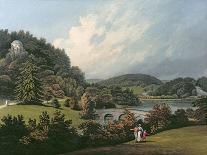 London Bridge and the Monument, C.1795-Francis Nicholson-Giclee Print