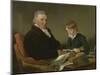 Francis Noel Clarke Mundy and His Grandson, William Mundy, 1809-Ramsay Richard Reinagle-Mounted Giclee Print