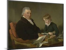 Francis Noel Clarke Mundy and His Grandson, William Mundy, 1809-Ramsay Richard Reinagle-Mounted Giclee Print