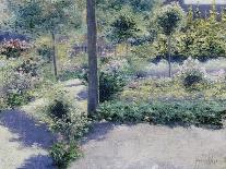 The Garden of the Hotel St. Antoine, Brasschart-Francis Nys-Framed Giclee Print