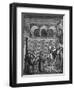 Francis of Assisi and Pope-null-Framed Art Print