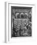 Francis of Assisi and Pope-null-Framed Art Print