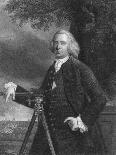 James Brindley, English Civil Engineer and Canal Builder, C1770-Francis Parsons-Framed Stretched Canvas