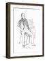 'Francis Place', 1836, (1904)-Daniel Maclise-Framed Giclee Print