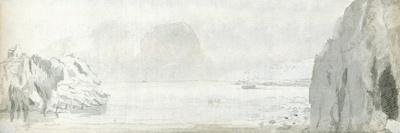 Tenby, 1678 (Pen & Ink and Wash on Paper)-Francis Place-Stretched Canvas