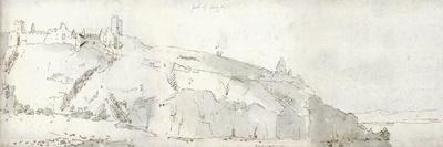 Tenby, 1678 (Pen & Ink and Wash on Paper)-Francis Place-Framed Premium Giclee Print