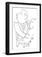 Francis Poulenc (1899-1963)-Jean Cocteau-Framed Giclee Print