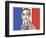 Francis Poulenc - caricature of French composer, 1899-1963-Neale Osborne-Framed Giclee Print