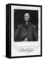 Francis Rawdon-Hastings (1754-182), Governor-General of India-G Parker-Framed Stretched Canvas
