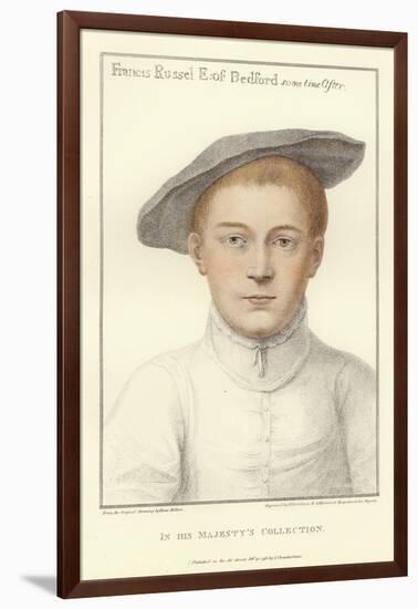 Francis Russell, Earl of Bedford-Hans Holbein the Younger-Framed Giclee Print