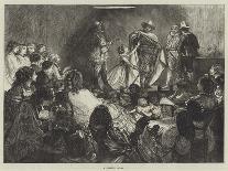 The General Election, Sketches at a London Club-Francis S. Walker-Giclee Print