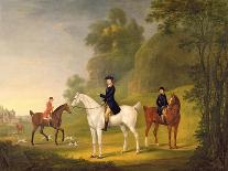 Two Couples of Hounds in a Park-Francis Sartorius-Premium Giclee Print