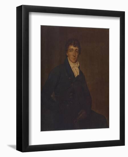 Francis Scott Key, C.1816-Joseph Wood-Framed Premium Giclee Print