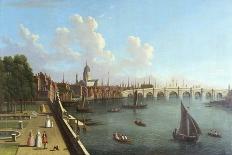 A View of Blackfriars, Attributed to Francis Smith-Francis Smith-Framed Stretched Canvas