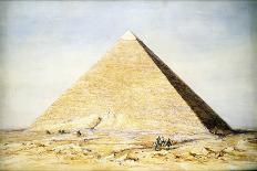 Great Pyramid of Cheops at Giza, Egypt, 4th Dynasty, Old Kingdom, 26th Century BC-Francis Vyvyan Jago Arundale-Stretched Canvas